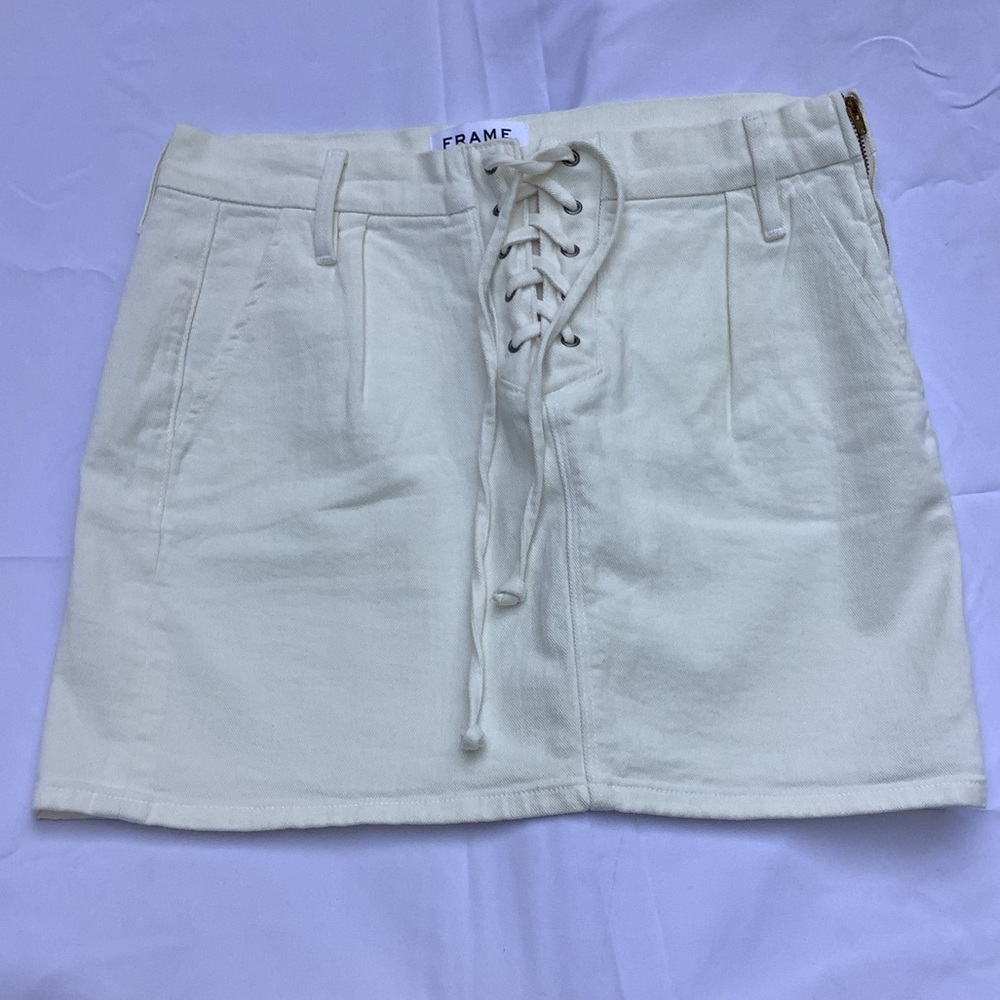 Frame Denim Skirt